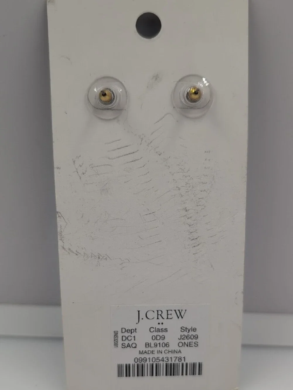 J. Crew crystal studs